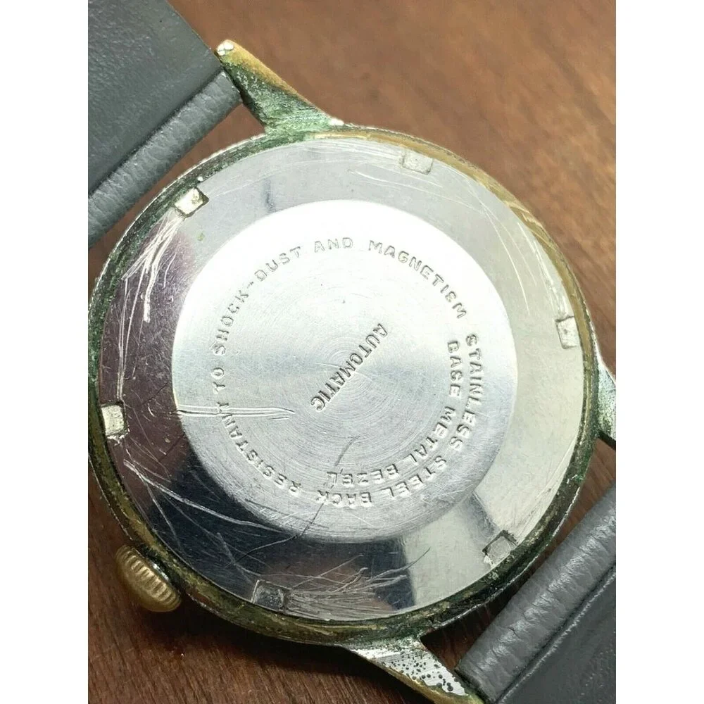 Unichorn FB194 Men's Watch Vintage Automatic 25 Jewels FOR REPAIR PARTS